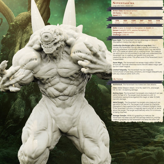 Noventash'ma, Resin miniatures 11:56 (28mm / 34mm) scale - Ravenous Miniatures