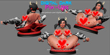 Load image into Gallery viewer, NSFW Cow Girl, Pin-up Miniatures by Digital Dark - Ravenous Miniatures
