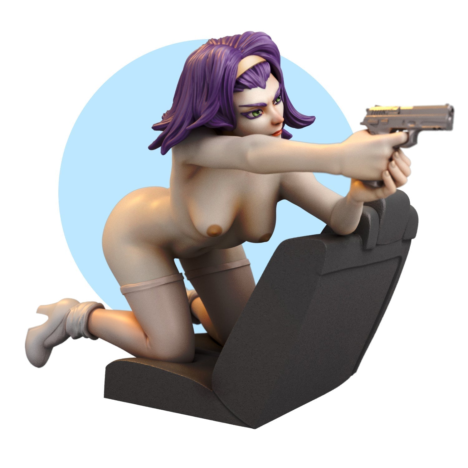 NSFW Faye V, Fan art Miniatures by Torrida - Ravenous Miniatures