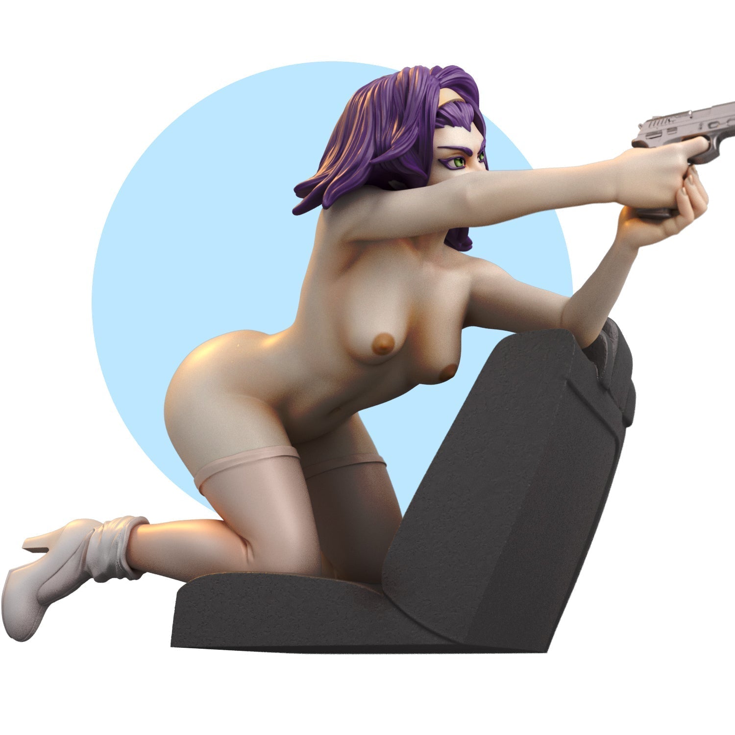 NSFW Faye V, Fan art Miniatures by Torrida - Ravenous Miniatures