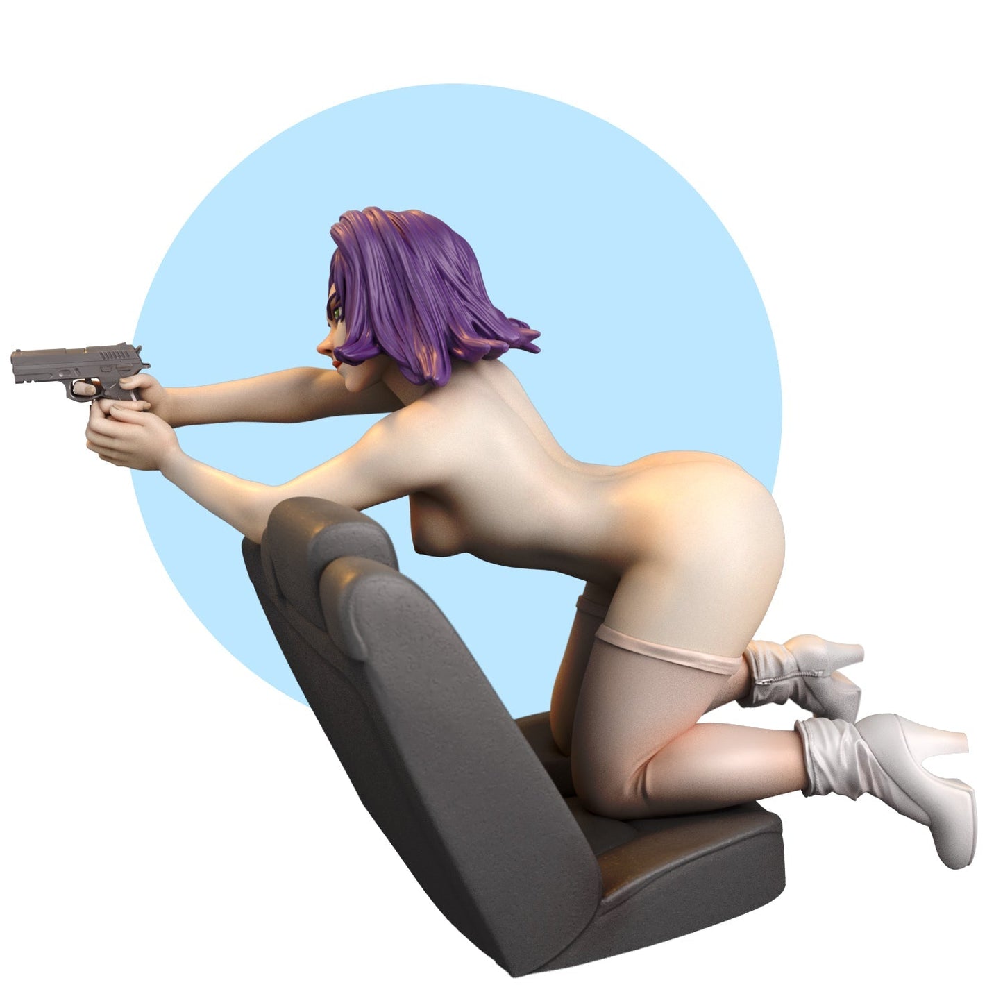 NSFW Faye V, Fan art Miniatures by Torrida - Ravenous Miniatures