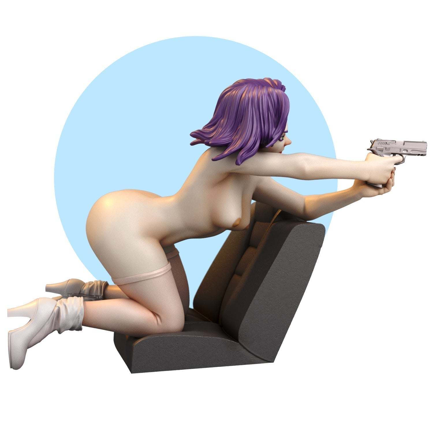 NSFW Faye V, Fan art Miniatures by Torrida - Ravenous Miniatures
