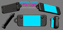 Cargar imagen en el visor de la galería, NSFW Gamer girl Tails, Pin-up Miniatures by Digital Dark - Ravenous Miniatures
