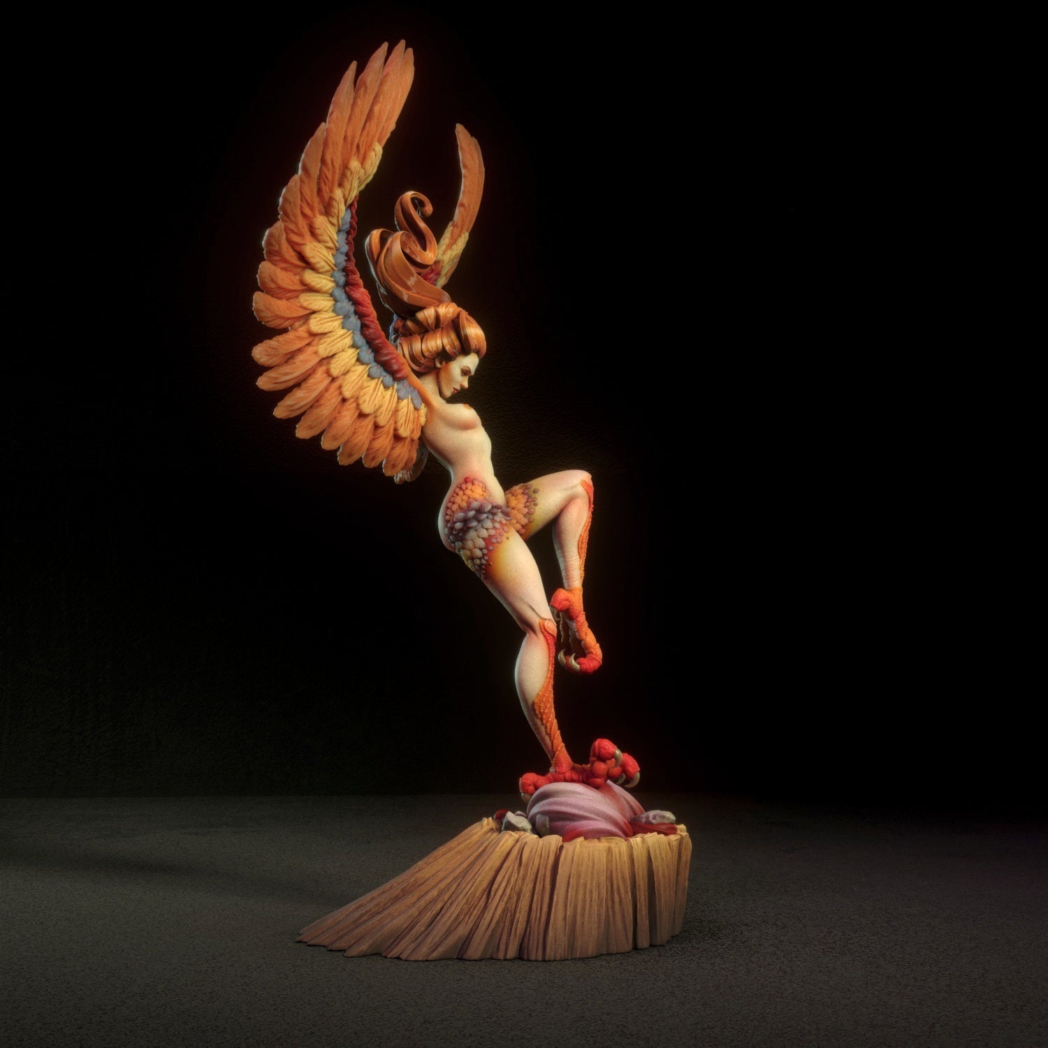 NSFW Harpy, pin-up Miniatures by Torrida - Ravenous Miniatures