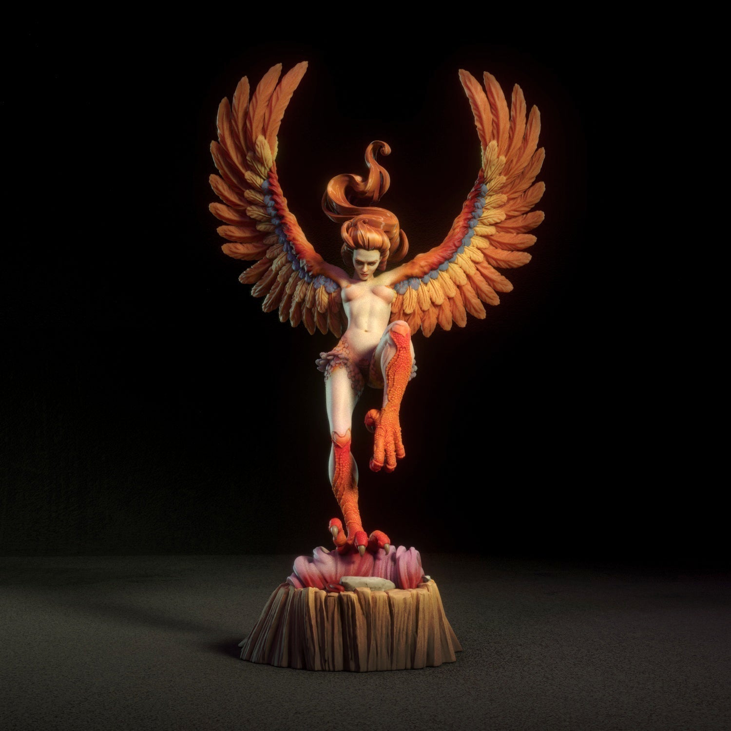 NSFW Harpy, pin-up Miniatures by Torrida - Ravenous Miniatures