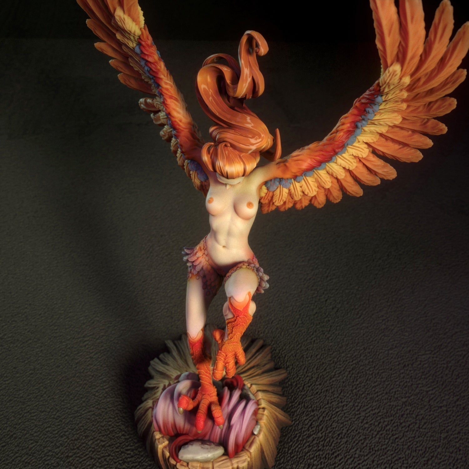 NSFW Harpy, pin-up Miniatures by Torrida - Ravenous Miniatures