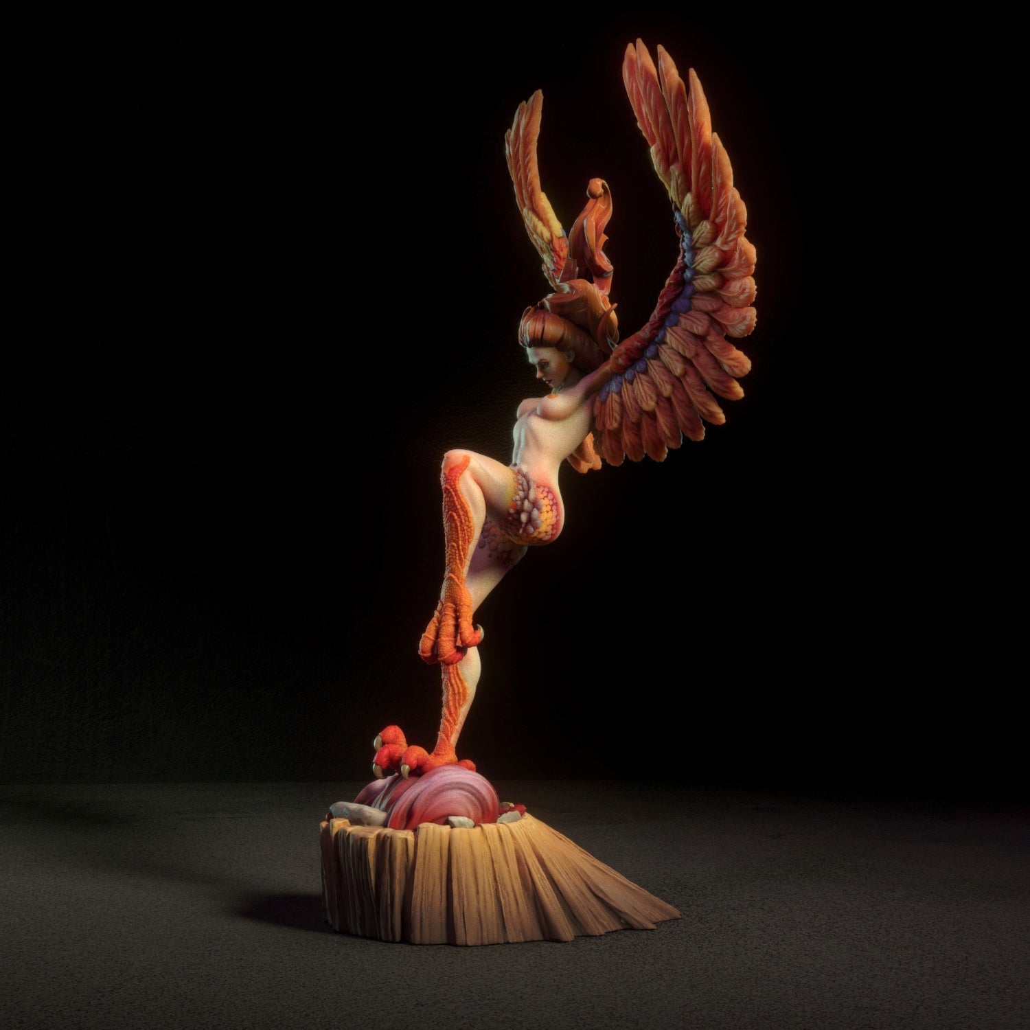 NSFW Harpy, pin-up Miniatures by Torrida - Ravenous Miniatures