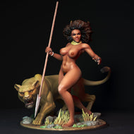 NSFW Lioness, Pin-up Miniatures by Torrida - Ravenous Miniatures