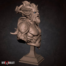 Load image into Gallery viewer, NSFW Male Genasi Anatomy Bust , Resin miniatures 11:56 (28mm / 32mm) scale - Ravenous Miniatures
