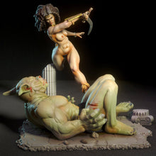 Load image into Gallery viewer, NSFW Marcela, pin-up Miniatures by Torrida - Ravenous Miniatures
