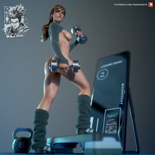 Load image into Gallery viewer, NSFW Sporty Irene, Resin miniatures by RAW - Ravenous Miniatures
