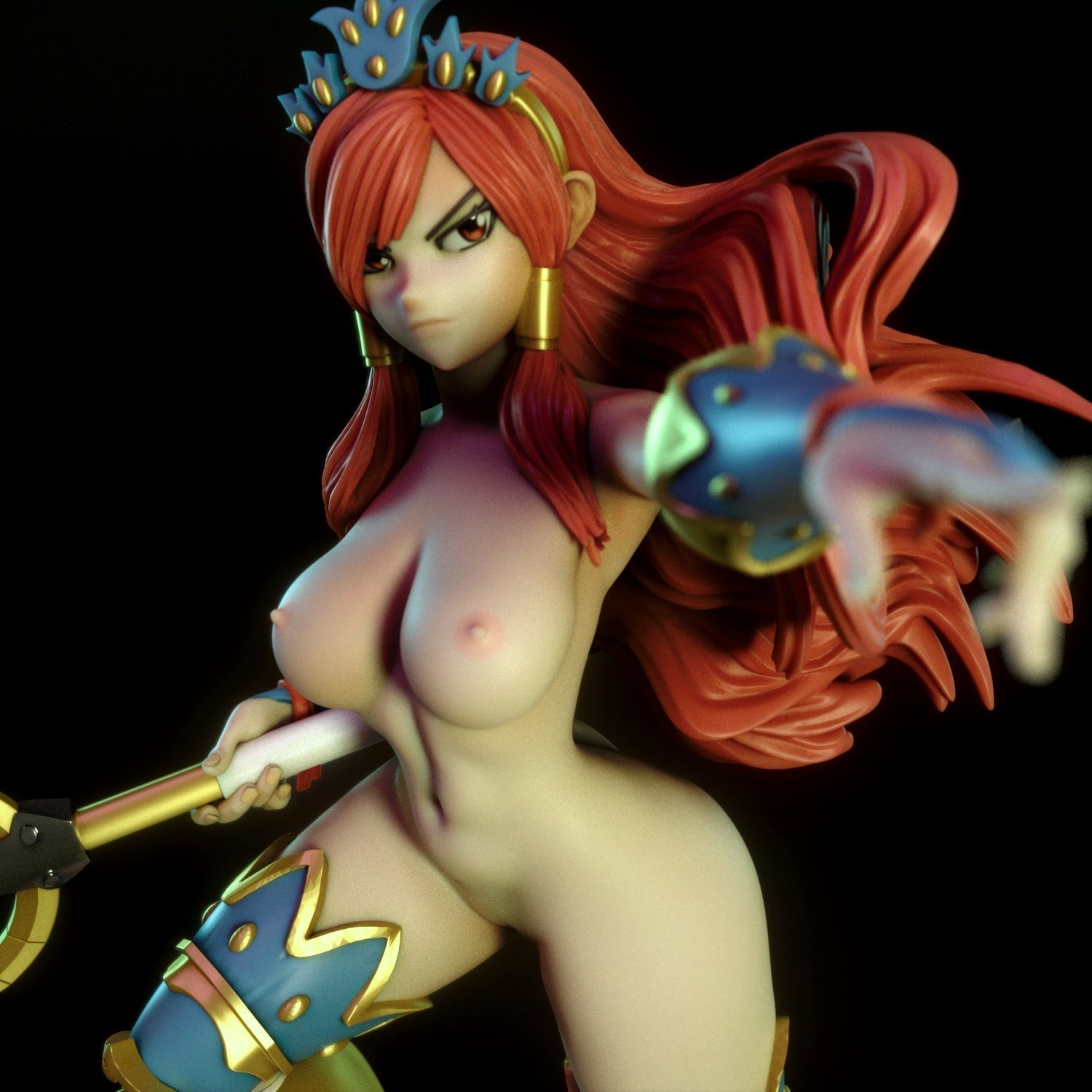 NSFW war Goddess, Models by Torrida - Ravenous Miniatures