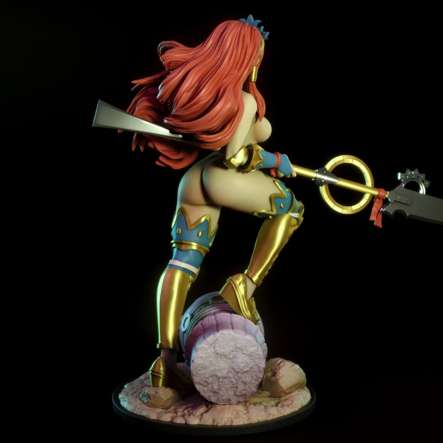 NSFW war Goddess, Models by Torrida - Ravenous Miniatures