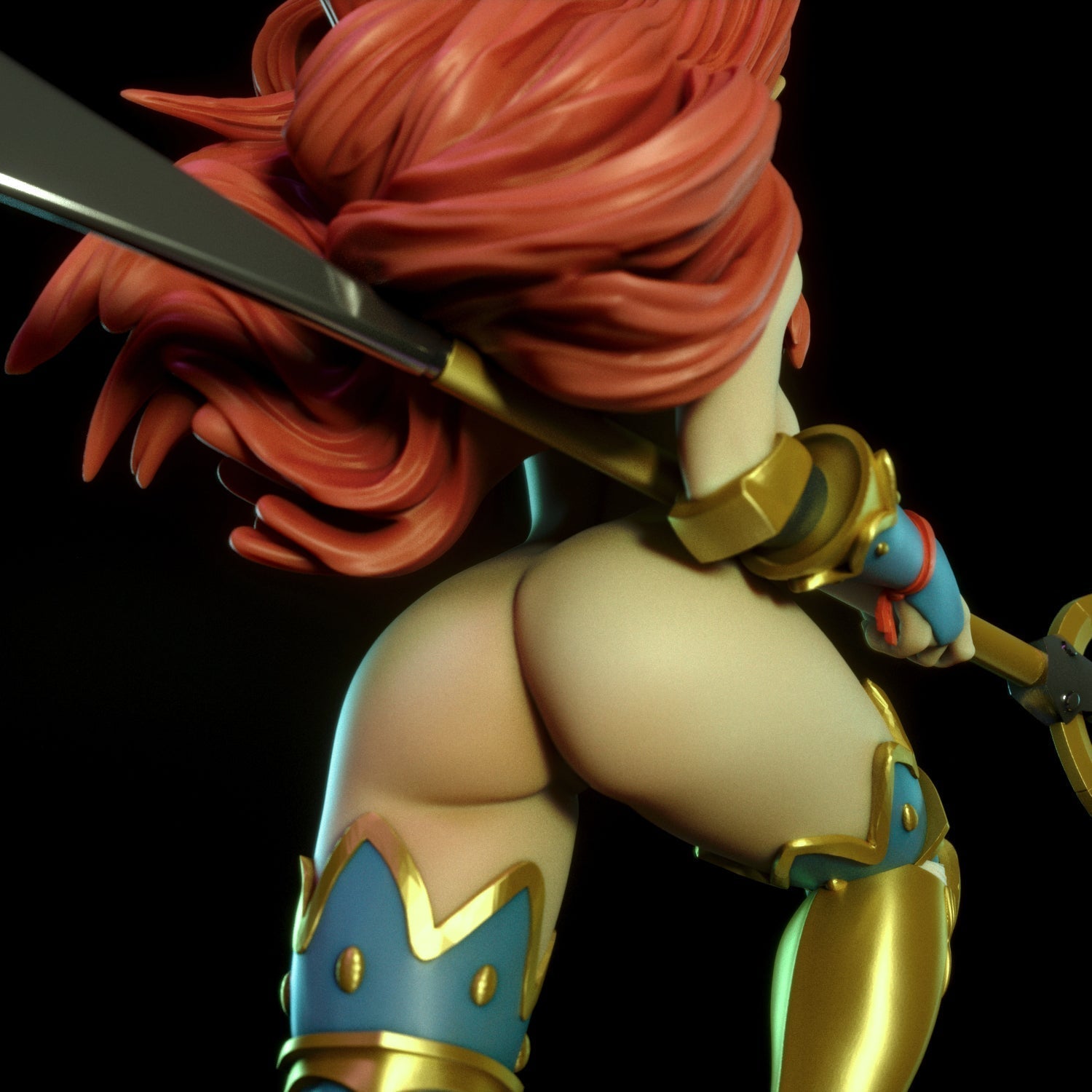 NSFW war Goddess, Models by Torrida - Ravenous Miniatures