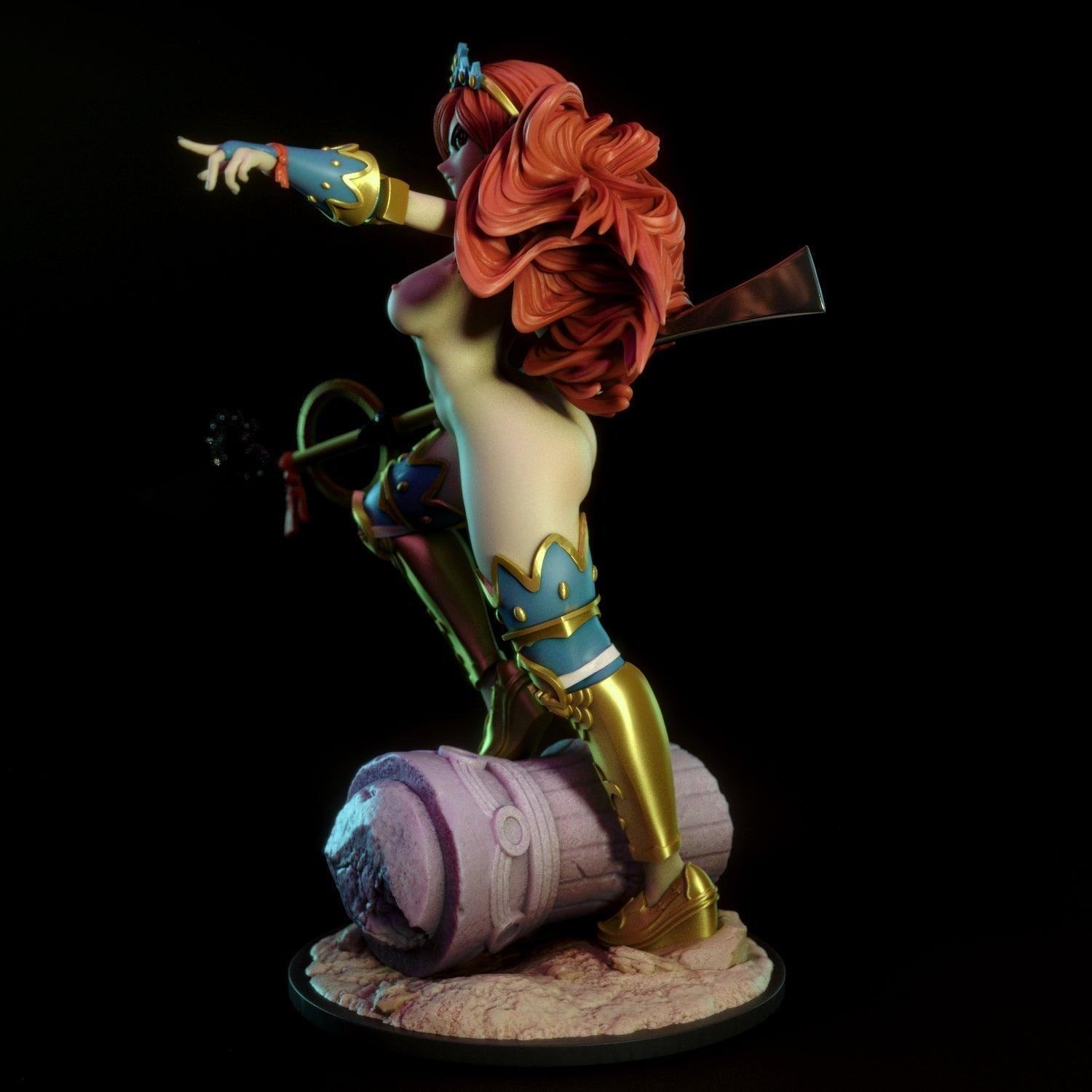 NSFW war Goddess, Models by Torrida - Ravenous Miniatures