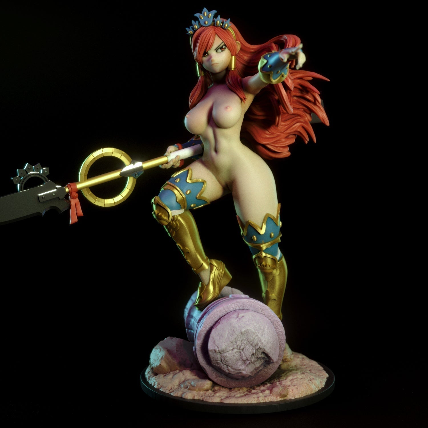 NSFW war Goddess, Models by Torrida - Ravenous Miniatures