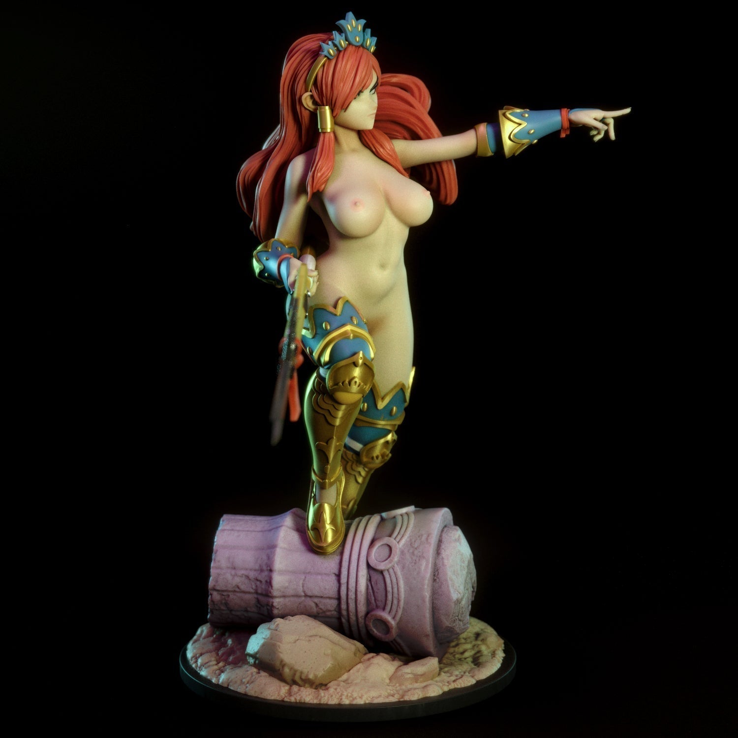 NSFW war Goddess, Models by Torrida - Ravenous Miniatures