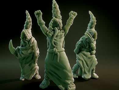 Nyarlarthotep Cultist, Resin miniatures 11:56 (28mm / 34mm) scale - Ravenous Miniatures