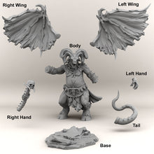 Load image into Gallery viewer, Orcus Demon (50mmBase) - Ravenous Miniatures

