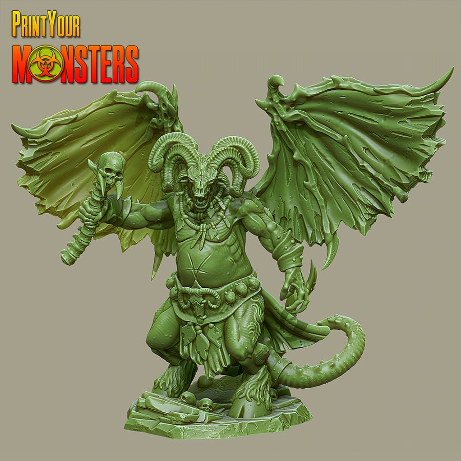 Orcus Demon (50mmBase) - Ravenous Miniatures