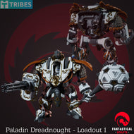 Paladin Dreadnaught, Unpainted Resin Miniature Models. - Ravenous Miniatures