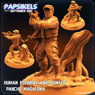 Pancho Magalona, Resin miniatures, unpainted and unassembled - Ravenous Miniatures