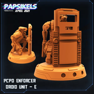 PCPD Enforcer Unit, 3d Printed Resin Miniatures - Ravenous Miniatures