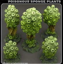 Cargar imagen en el visor de la galería, Poisonous sponge plants - Ravenous Miniatures
