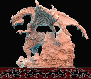 Primal Dragon, Resin miniatures 11:56 (28mm / 32mm) scale - Ravenous Miniatures