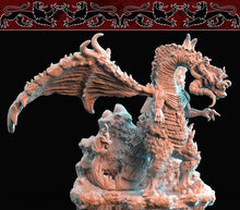 Load image into Gallery viewer, Primal Dragon, Resin miniatures 11:56 (28mm / 32mm) scale - Ravenous Miniatures
