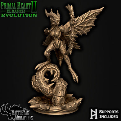 Primal heart Bow wielder, Resin miniatures 11:56 (28mm / 34mm) scale - Ravenous Miniatures