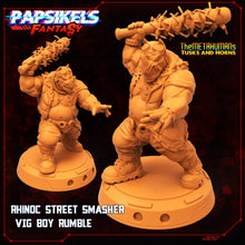 Load image into Gallery viewer, Rhinoc, 3d Printed Resin Miniatures - Ravenous Miniatures
