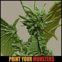 Load image into Gallery viewer, Robot Dragon (110mm) - Ravenous Miniatures
