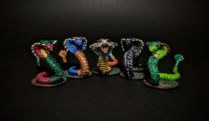 Royal Cobras, Resin miniatures 11:56 (28mm / 32mm) scale - Ravenous Miniatures