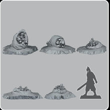 Cargar imagen en el visor de la galería, Ruin of Crystal Dragon&#39;s eggs - Ravenous Miniatures
