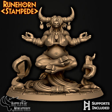 Runehorn Riversong, Resin miniatures 11:56 (28mm / 34mm) scale - Ravenous Miniatures