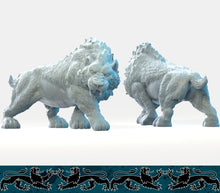 Load image into Gallery viewer, Sabretooth Tiger, Resin miniatures 11:56 (28mm / 32mm) scale - Ravenous Miniatures
