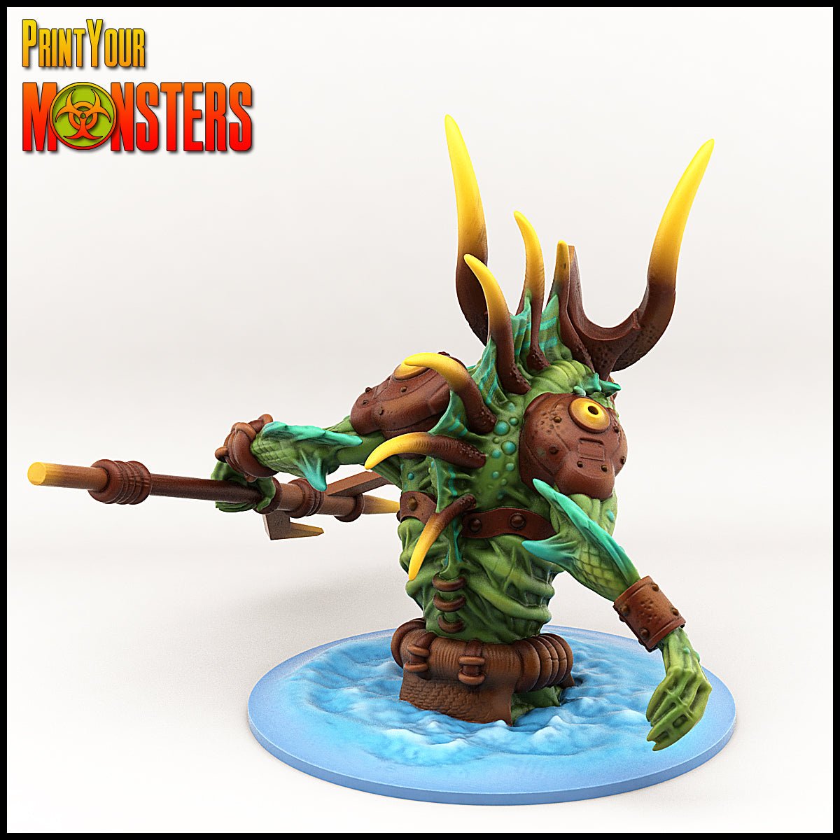 Sahuagin man-catcher - Ravenous Miniatures