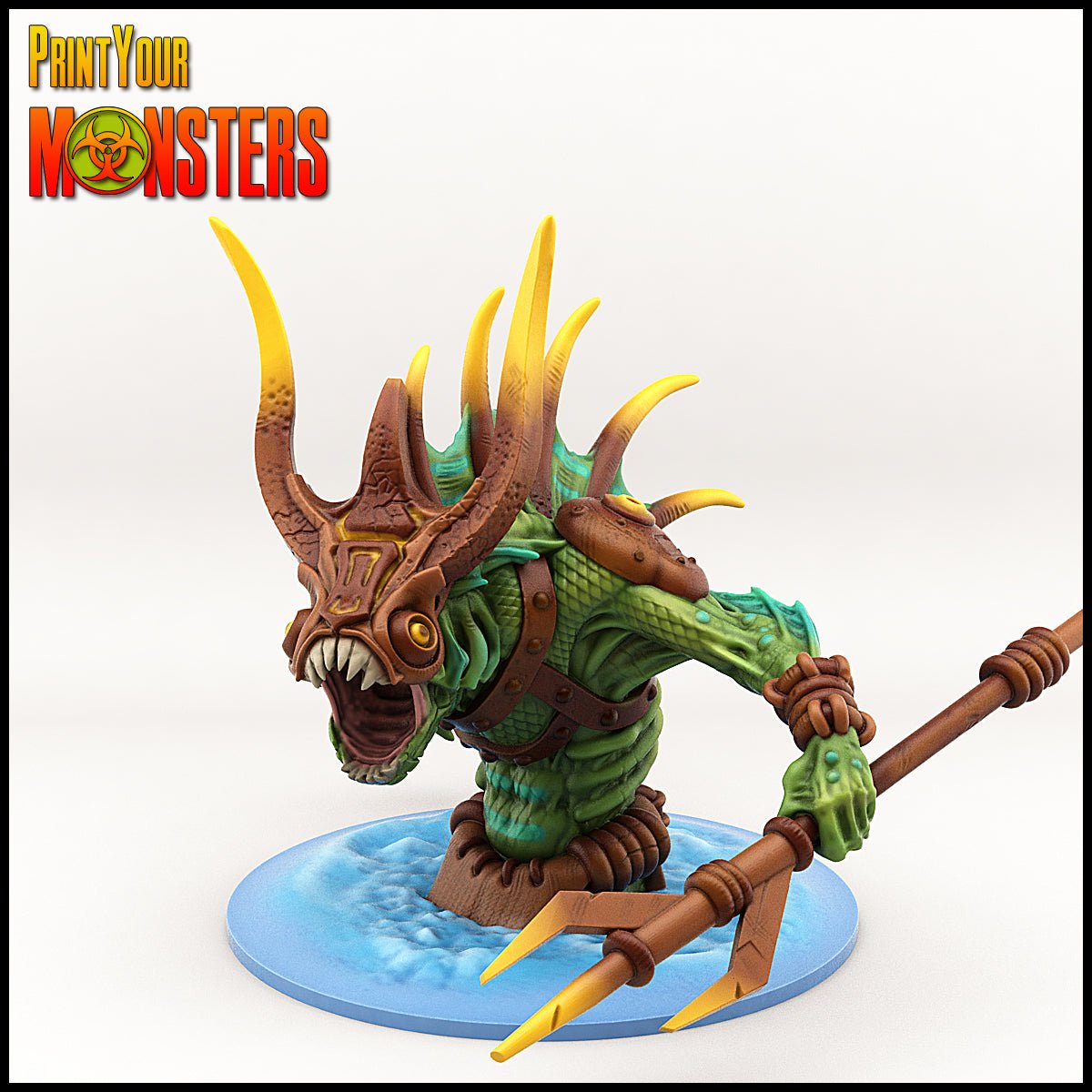 Sahuagin man-catcher - Ravenous Miniatures
