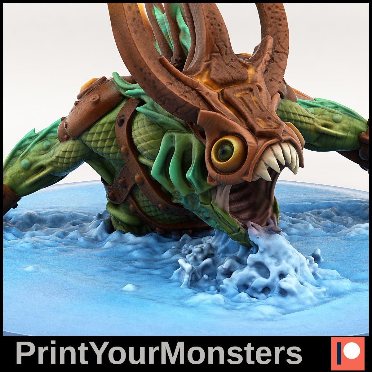 Sahuagin Raider - Ravenous Miniatures