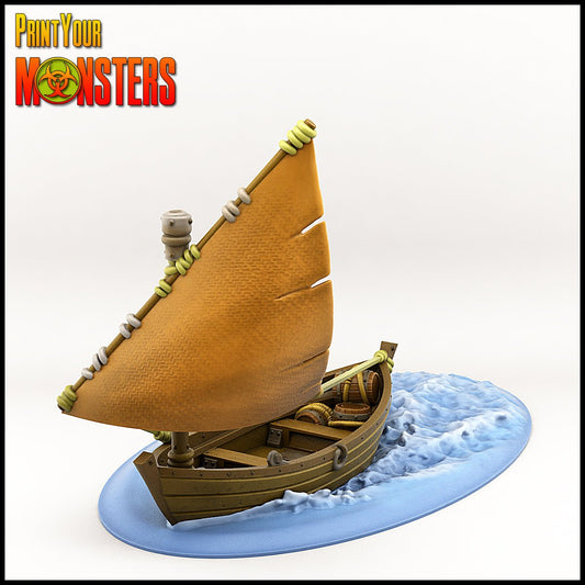 Sail Boat - Ravenous Miniatures