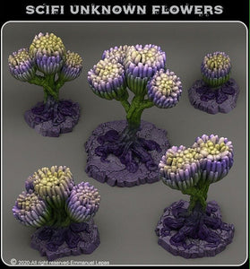 Sci-fi flowers - Ravenous Miniatures