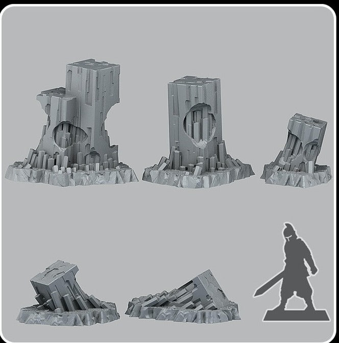 Scifi Ruins - Ravenous Miniatures