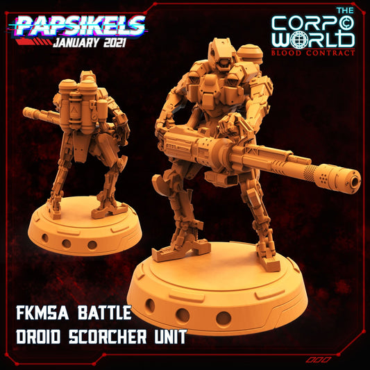 Scorcher Unit, 3d Printed Resin Miniatures - Ravenous Miniatures