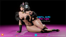 Charger l&#39;image dans la galerie, SFW Furry kitty, Pin-up Miniatures by Digital Dark - Ravenous Miniatures
