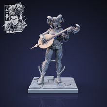 Load image into Gallery viewer, Shainda the Bard , 3d Printed resin miniatures by RAW - Ravenous Miniatures
