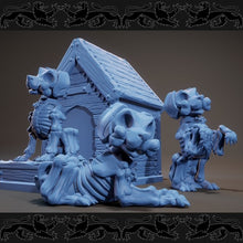Загрузить изображение в средство просмотра галереи, Skeleton Dog, Resin miniatures 11:56 (28mm / 34mm) scale - Ravenous Miniatures
