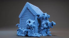 Load image into Gallery viewer, Skeleton Dog, Resin miniatures 11:56 (28mm / 34mm) scale - Ravenous Miniatures
