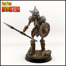 Lade das Bild in den Galerie-Viewer, Skeleton Spear and Sheild - Ravenous Miniatures
