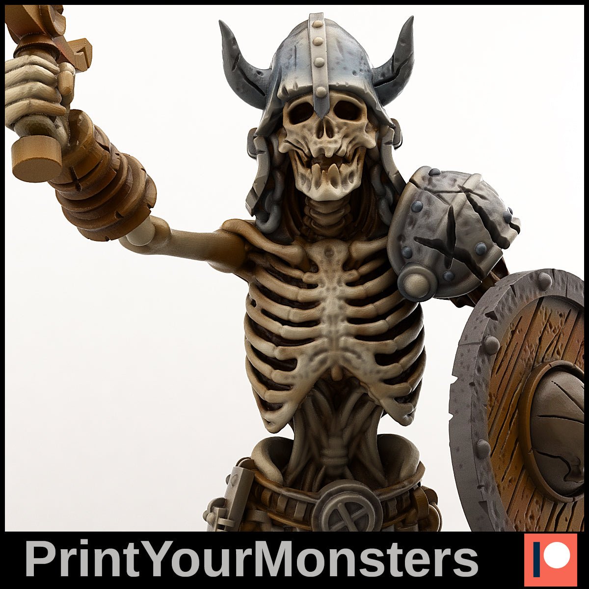 Skeleton Sword & Board - Ravenous Miniatures